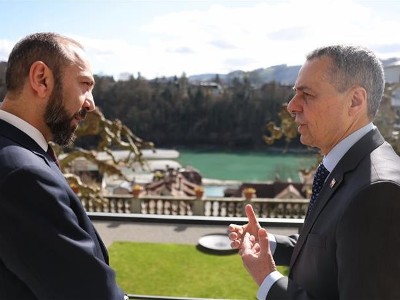 Armenian and Swiss foreign ministers exchange views on South Caucasus and Middle East developments