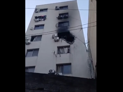 Israel drone strikes building near densely Armenian-populated neighborhood in Beirut (VIDEO)