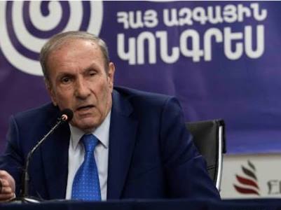 Levon Ter-Petrosyan re-elected chairman of Armenian National Congress party