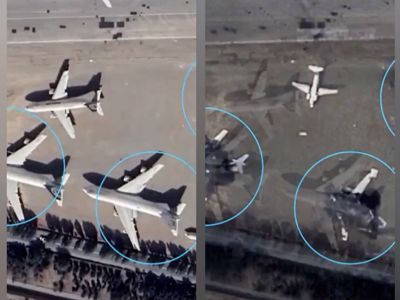 Israel reports destroying Iran's No. 1 government plane