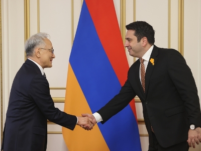 Alen Simonyan and South Korean Ambassador Discuss Development of Inter-Parliamentary Ties