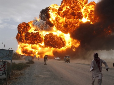 В Пакистане боевики взорвали газопровод, нарушив газоснабжение провинции