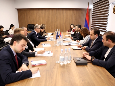 ՆԳՆ–ում քննարկվել են սահմանների համալիր կառավարման ռազմավարական նախագծի վերաբերյալ հարցեր