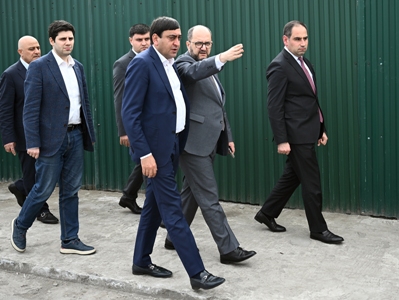 Արայիկ Հարությունյանը ծանոթացել է «Զվարթնոց» օդանավակայանից Երևան տանող ենթակառուցվածքների վիճակին