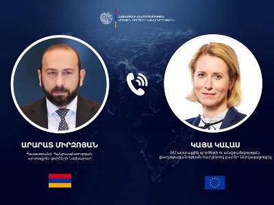 Арарат Мирзоян и Кая Калас обсудили ситуацию на Ближнем Востоке