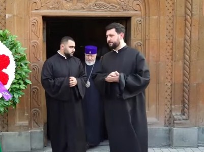 Գարեգին Բ–ն այցելեց Սուրբ Հովհաննես Մկրտիչ եկեղեցի՝ Զորի Բալայանի հոգեհանգստին