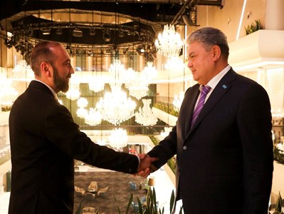 Ղազախստանի ԱԳ նախարարը ժամանել է Երեւան