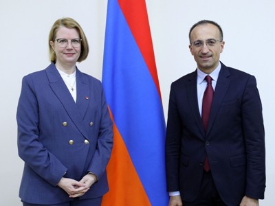 Արսեն Թորոսյանը և դեսպան Կլաուդիա Բուշը քննարկել են սոցիալական պաշտպանության ոլորտում համագործակցությունը