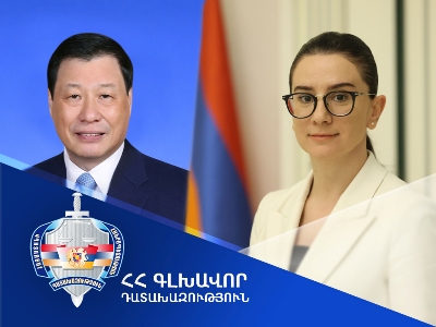 Աննա Վարդապետյանը Շանհայում հանդիպել է Չինաստանի Գերագույն ժողովրդական դատախազության գլխավոր դատախազին