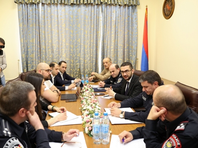 ՆԳ նախարարությունում քննարկվել են Road Control հավելվածի կատարելագործմանն ուղղված լուծումները