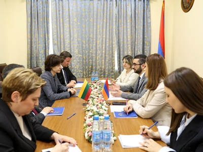 Արմեն Ղազարյանն ու Լիտվայի ԱԳ փոխնախարարը քննարկել են ՀՀ-ԵՄ վիզաների ազատականացման և ՆԳՆ թվայնացման գործընթացները