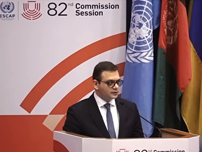 Participation of the Deputy Foreign Minister of Armenia in the General Debate of the 82nd Session of ESCAP