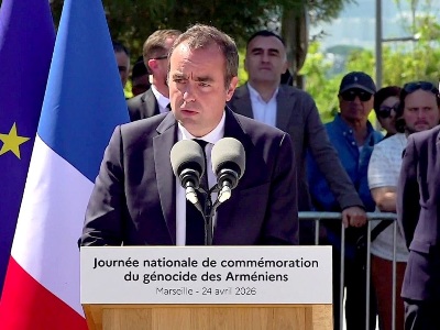 French PM attends Armenian Genocide anniversary event in Marseille