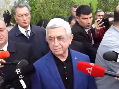 Հայաստանի երրորդ նախագահ Սերժ Սարգսյանը իր երեկվա հայտարարության մեջ հիշատակված «ոխերիմ» ընկերների անունները չի նշել