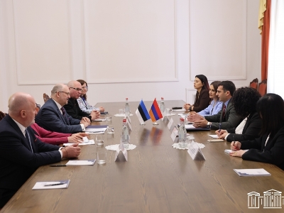 Երեւանում Էստոնիայի դեսպանության հիմնումը կարեւոր դեր կունենա գործակցության հետագա ընդլայնման գործում. Հակոբ Արշակյան
