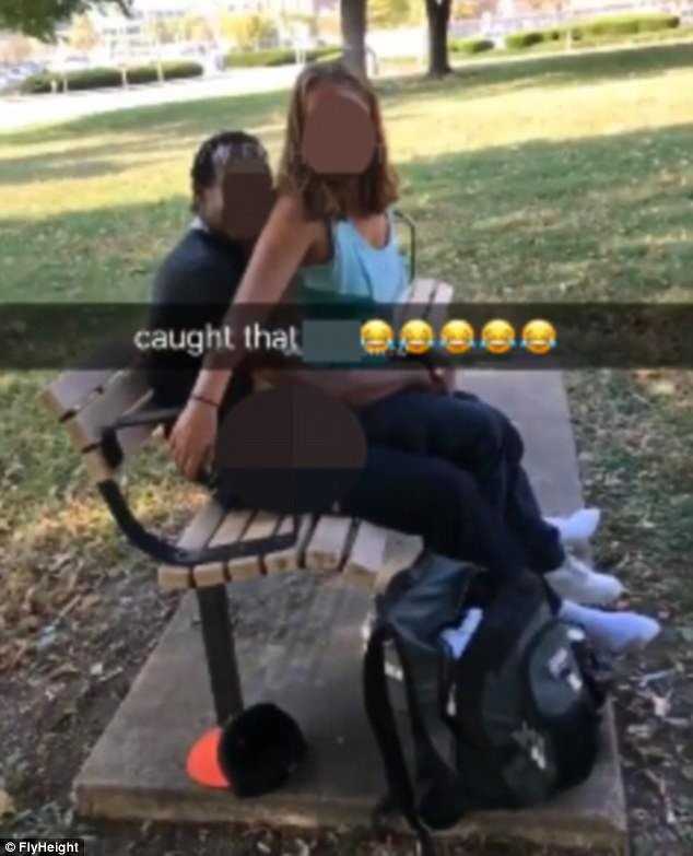 Shameless Couple Caught Having Sex On Park Bench In Shocking Snapchat Footage