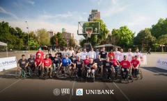Unibank and "Vanq" Charity Fund Support Wheelchair Basketball Exhibition Game in Yerevan
