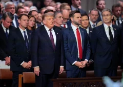 Trump, Zelensky, and Netanyahu attended Senator Lindsey Graham’s funeral