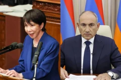 PM Sanae Takaichi to premier Nikol Pashinyan: Armenia is an important partner for Japan