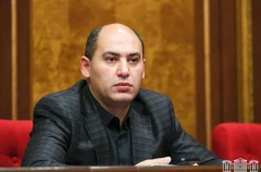 Armenia ex-MP Martun Grigoryan detained for court appearance, lawyer says