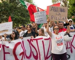 Protests erupt in Italy after the death of a Moroccan man during police detention
