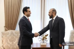 Armenia FM, US Congress member talk about efforts to further institutionalize peace (PHOTOS)