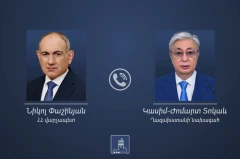 Փաշինյանը շնորհավորել է Ղազախստանի նախագահին