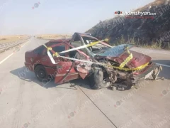 Գյումրի-Երևան ճանապարհին բախվել են «Ford Transit»-ը և «Opel Vectra»-ն․ կա վիրավոր