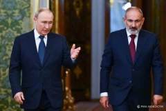 Путин и Пашинян впервые встретились после выборов в Армении