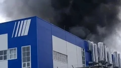 В Перми загорелся завод по производству ракетных двигателей