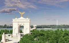 Ветераны войны во Вьетнаме потребовали через суд остановить проект триумфальной арки Трампа