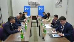 Խուդաթյանն ու Կվրիվիշվիլին քննարկել են տրանսպորտի և էներգետիկայի ոլորտներում համագործակցությունը