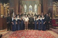 «Կարապետյան» հիմնադրամի աջակցությամբ hայ  «Սաղմոսերգու» և «Գեղարդ» երգչախմբերը Իտալիայում հնչեցրին Կոմիտասյան պատարագը
