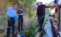 В ущелье Раздана обнаружено тело мужчины
