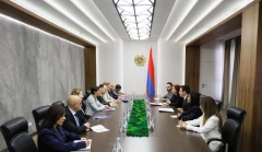 Ալեն Սիմոնյանը ԵՄ ներկայացուցիչների հետ քննարկել է ԵՄ առաքելությանը վերաբերող հարցեր