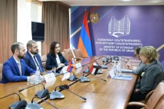 Պապոյանը Եգիպտոսի դեսպանի հետ քննարկել է երկկողմ առևտրաշրջանառության ավելացման և գործարար կապերի ակտիվացման հնարավորությունները