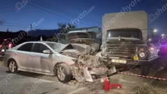 Խոշոր ավտովթար՝ Եղվարդ-Զովունի ճանապարհին․ բախվել են հինգ ավտոմեքենաներ. կան վիրավորներ