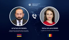 Ռումինիայի ԱԳ նախարարը շնորհավորել է Արարատ Միրզոյանին ՀՀ Անկախության օրվա առթիվ