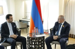 Նիկոլ Փաշինյանը հանդիպում է ունեցել «Զայեդ» մարդկային եղբայրության մրցանակի գլխավոր քարտուղարի հետ