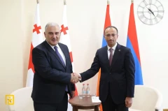 Արսեն Թորոսյանը և Միխեիլ Սարջվելաձեն քննարկել են սոցիալական ծառայությունների թվայնացման ոլորտում համագործակցության հարցեր