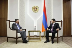 ԱԽ քարտուղարը և Լիտվայի դեսպանը քննարկել են երկկողմ հետաքրքրության տարբեր թեմաներ