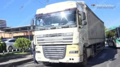 66-ամյա վարորդը «DAF» մակնիշի բեռնատարով Շերամի փողոցում վրшերթի է ենթարկել 2 կին հետիոտնի