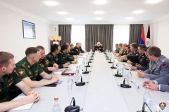 ՀՀ-ում հավատարմագրված օտարերկրյա ռազմական կցորդներն այցելել են ՊՆ ռազմական ոստիկանություն (ֆոտո)