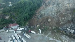 Թուրք-վրացական սահմանի մոտ գտնվող մայրուղում սողանք է տեղի ունեցել․ մեկ մարդ է զոհվել, վնասվել է ութ բեռնատար