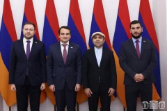 «Ուժեղ Հայաստանի» անդամները և Իրանի դեսպանը քննարկել են ԹՐԻՓՓ-ին և Հայաստան-Ադրբեջան հարաբերություններին առնչվող հարցեր