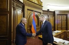Պայմանավորվածություն է ձեռք բերվել ստեղծել համատեղ աշխատանքային խումբ. Փաշինյանն ընդունել է «Ռուսական երկաթուղիների» գլխավոր տնօրենին