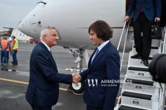 Վրաստանի վարչապետ Իրակլի Կոբախիձեն ժամանեց Երևան