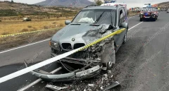 Աշտարակ-Եղվարդ ճանապարհին բախվել են «BMW X5»-ը և «Scania» բեռնատարը․ կան վիրավորներ