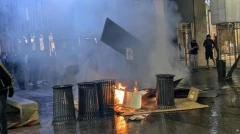 Беспорядки в центре Милана: участники акции против роста цен разграбили магазины и столкнулись с полицией