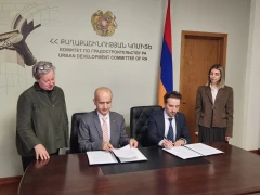В Ереване подписан меморандум о намерениях между Комитетом по градостроительству Армении и ООН-Хабитат
